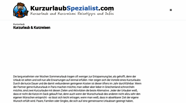 kurzurlaubspezialist.com